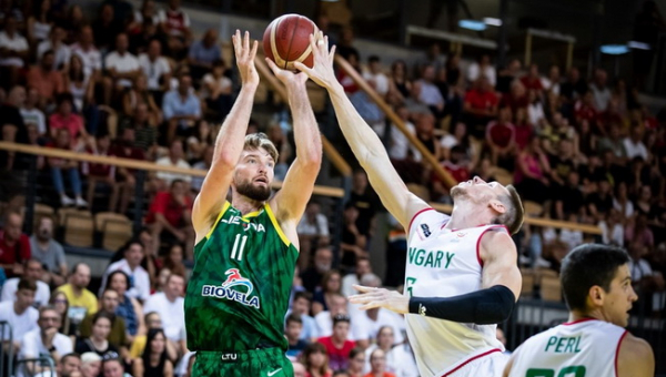 Pasaulio čempionato atrankos antrąjį etapą lietuviai pradėjo sunkia pergale Vengrijoje